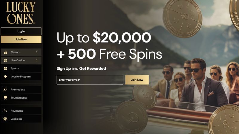 Lucky Ones Casino screenshot NZ